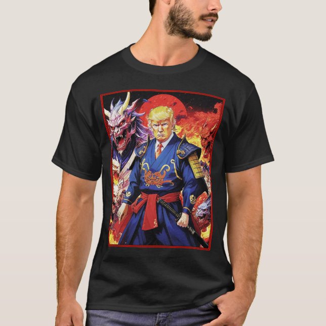 Camiseta Epic Trump Samurai Anime (Frente)