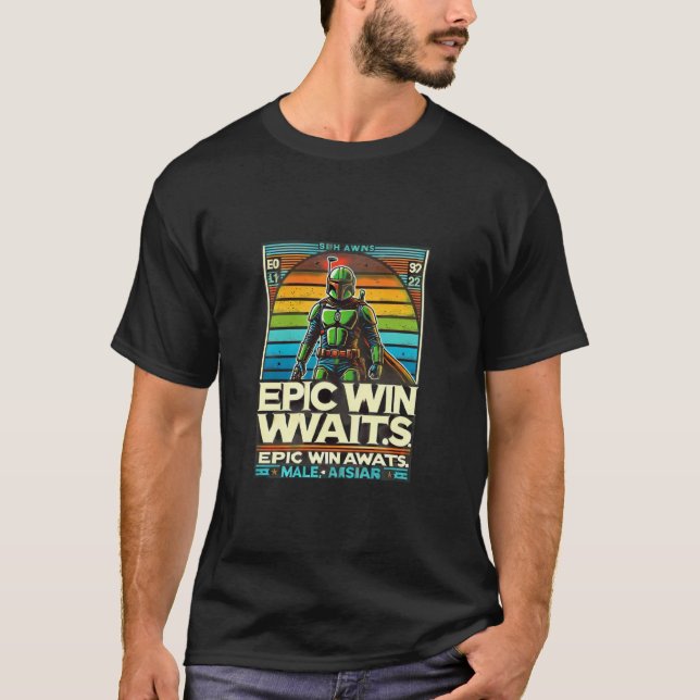 Camiseta Epic Win Await (Frente)