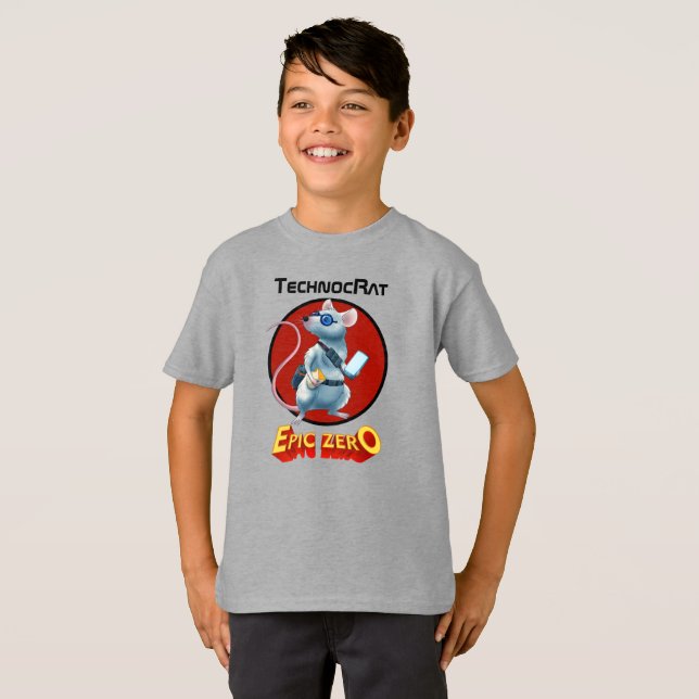 Camiseta Epic Zero TechnocRat Kids T-Shirt (Frente Completa)