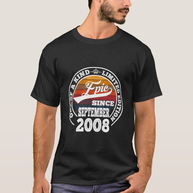 Camiseta Épico desde 15 de setembro de 2008 (Frente)