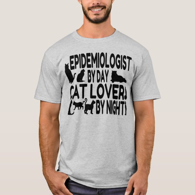 Camiseta Epidemiologista do Cat Lover (Frente)