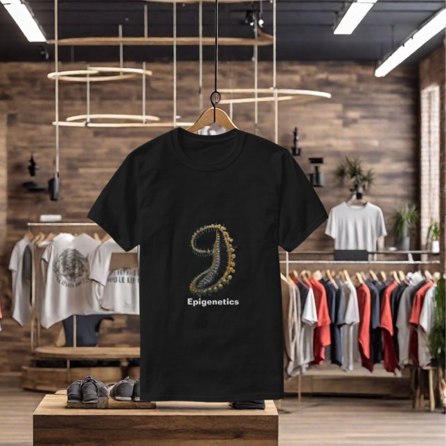 Camiseta Epigenética Memória genética T-Shirt (Criador carregado)