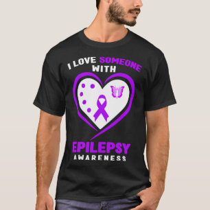 Camiseta Epilepsia - Adoro Alguém Com Sensibilização Epilep