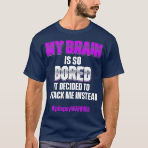 Camiseta Epilepsia Ataque de Sensibilização Guerreiro Epi