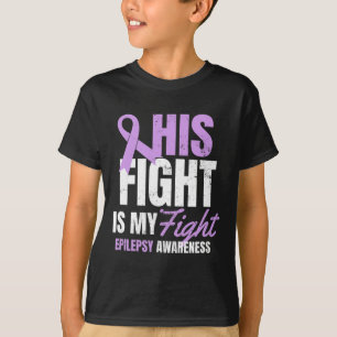 Camiseta Epilepsia Conscientista Design sua luta Meu Presen
