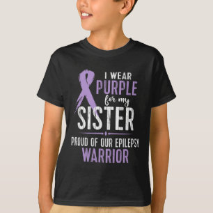 Camiseta Epilepsia Conscientista Minha Irmã Guerreira