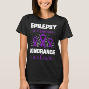 Camiseta Epilepsia Guerreira Epiléptica Dia Roxo Epílis