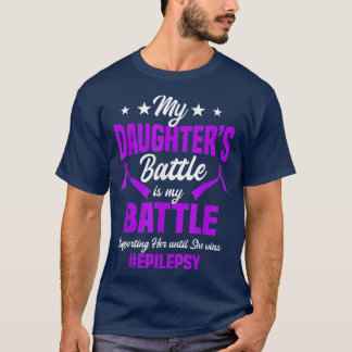 Camiseta Epilepsia Sensibilização Fita Convulsão Pai Gordur
