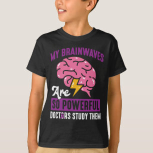 Camiseta Epilepsia Sensibilização para o suporte exclusiv