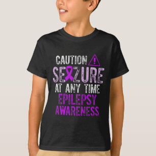 Camiseta Epilepsia Sensibilização Sobrevivência do Guerreir