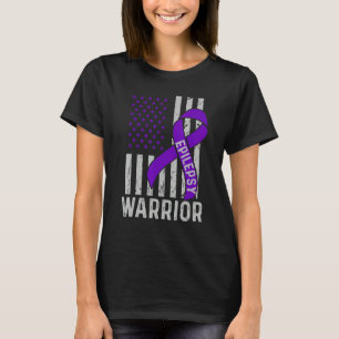 Camiseta Epilepsia Sensibilização Sobrevivência do Guerreir