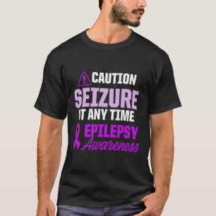 Camiseta Epilepsia Sensibilização Sobrevivência do Guerreir