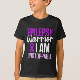 Camiseta Epilepsia Sensibilização Sobrevivência do Guerreir