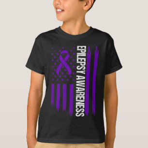 Camiseta Epilepsia Sensibilização Sobrevivência do Guerreir