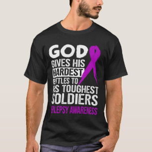 Camiseta EPILEPSY CONSCIÊNCIA dos soldados mais tocados de