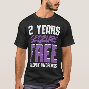 Camiseta Epiléptico Guerreiro e Epilepsia de Fita Roxa Awar