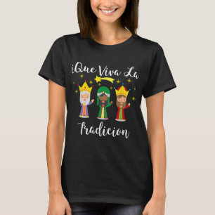 Camiseta Epiphany Day Three Wise Men Los Reyes Magos Dia De