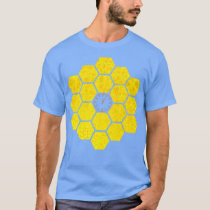 Camiseta Eplore o Universo Antecipado com o Telescópio Espa