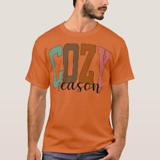 Camiseta época confortável no outono