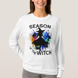 Camiseta Época da Bruxa, Festa de Halloween