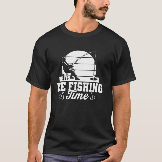 Camiseta Época de Pesca no Gelo (Frente)