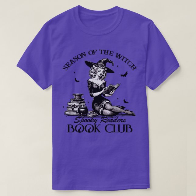 Camiseta Época do Clube de Livro dos Leitores da Bruxa 4 (Frente do Design)