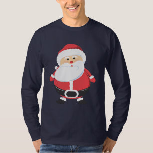 Camiseta Época natalícia do Feliz Natal de Papai Noel