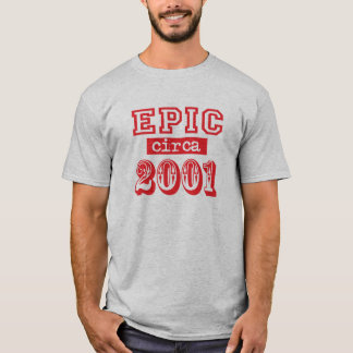 Camiseta Epopeia cerca do vermelho 2001