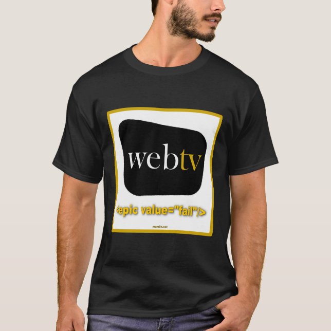 Camiseta Epopeia: WebTV (Frente)