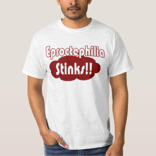 Camiseta Eproctofilia é uma merda!