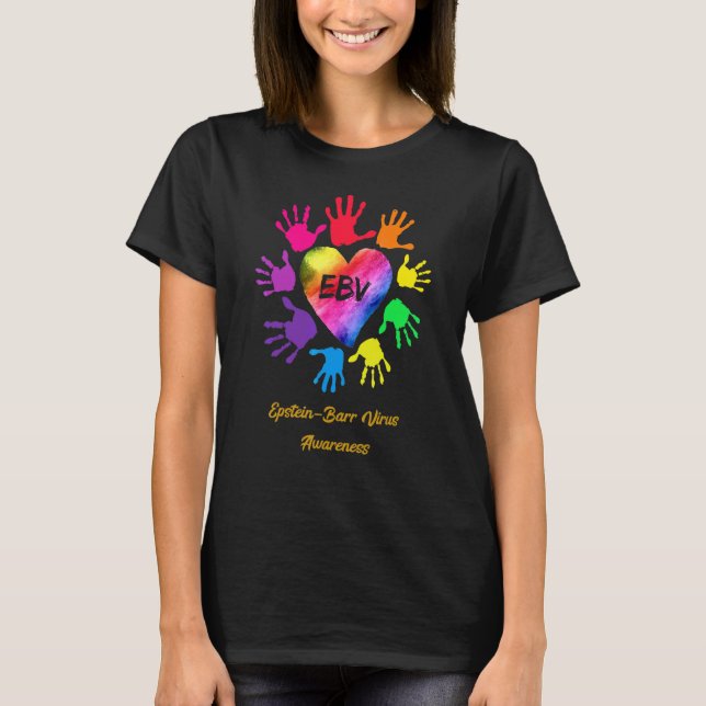 Camiseta Epstein Barr Virus Awarding Manda Epstein Barr Vi (Frente)