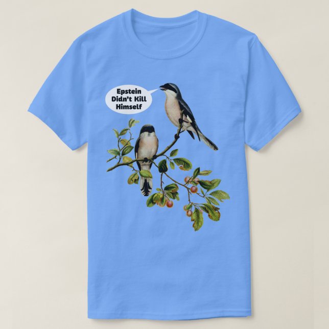 Camiseta Epstein não matar eleVintage Bird Meme Design (Frente do Design)