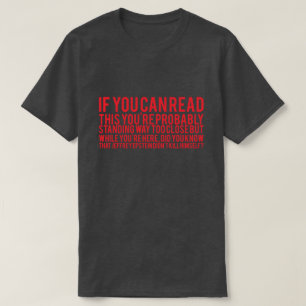Camiseta Epstein não Matar seu próprio texto vermelho