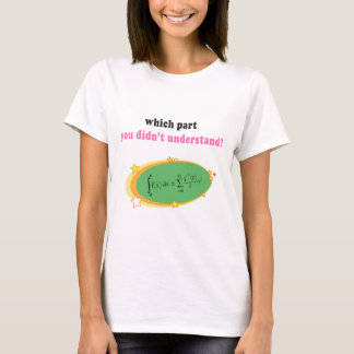 Camiseta Equação complexa da matemática