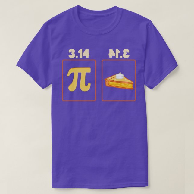 Camiseta Equação de Matemática Pi Day (Frente do Design)