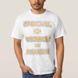 Camiseta "EQUAÇÃO DE SUCESSO" Design. Comprar Agora