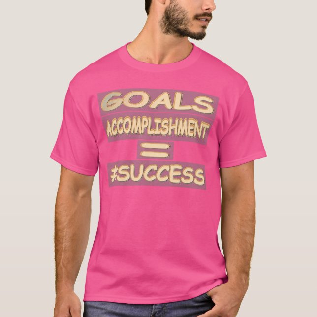 Camiseta "EQUAÇÃO DE SUCESSO" Design. Comprar Agora (Frente)