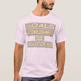 Camiseta "EQUAÇÃO DE SUCESSO" Design. Comprar Agora