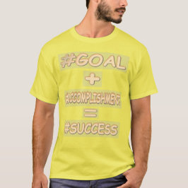 Camiseta "EQUAÇÃO DE SUCESSO" Design. Comprar Agora