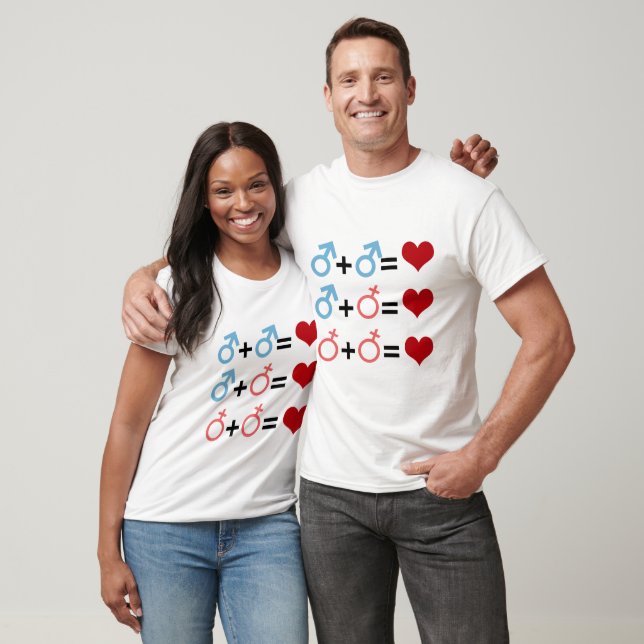CAMISETA EQUAÇÃO DO AMOR (Unissex)