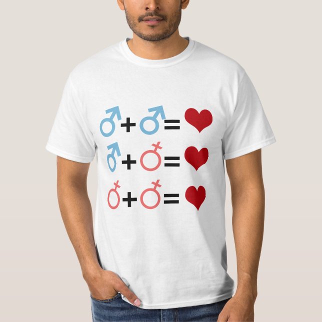 CAMISETA EQUAÇÃO DO AMOR (Frente)