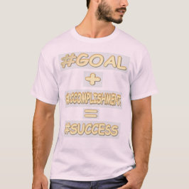 Camiseta "EQUAÇÃO DO SUCESSO" Design Fofo. Compre Agora