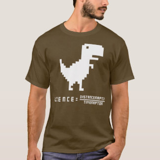 Camiseta Equação engraçada de Velociraptor 7