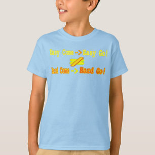 Camiseta Equação "Fácil" com Design de Expressão Fácil. Com
