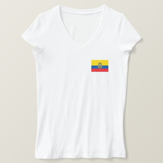 Camiseta Equador (Frente do Design)