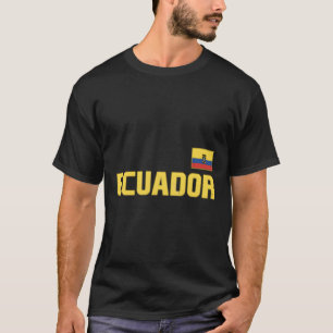 Camiseta Equador Bandeira País do Orgulho Equatoriano
