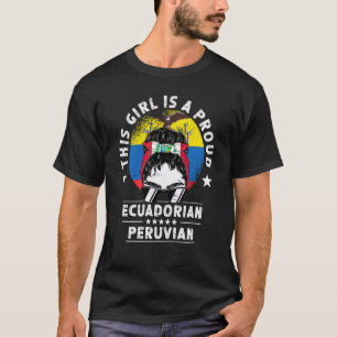 Camiseta Equador Bandeira Peru Cultivou Orgulho Cidadão