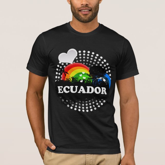 Camiseta Equador frutado bonito (Frente)