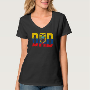 Camiseta Equador - Orgulho Dia de os pais do Equador Equado