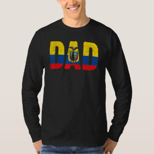 Camiseta Equador - Orgulho Dia de os pais do Equador Equado